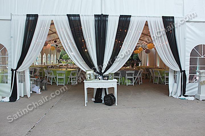 Chicago Satin Chair Covers Rental