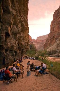 Camping by the Colorado River