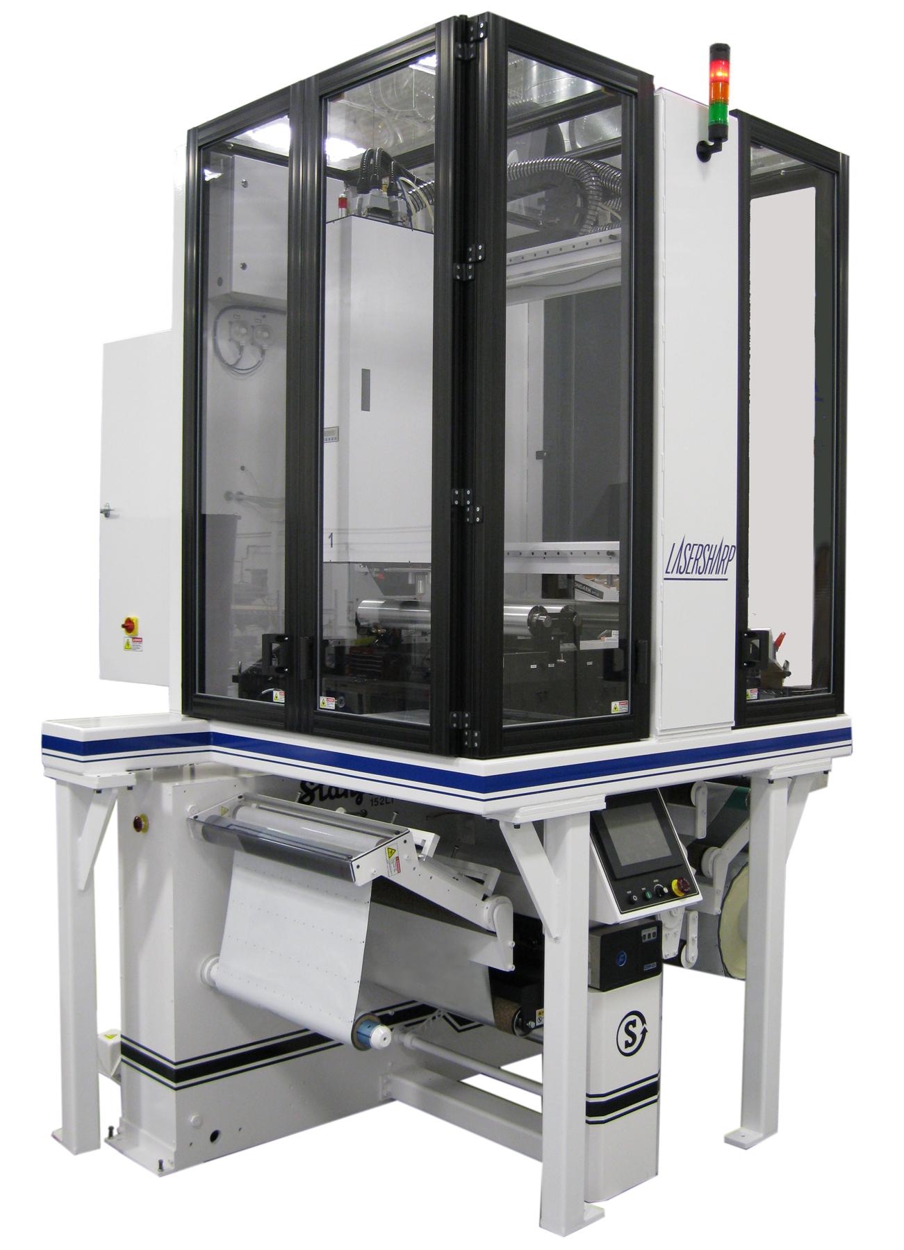 LaserSharp Flex Series equipment for precision laser scoring and perforating.