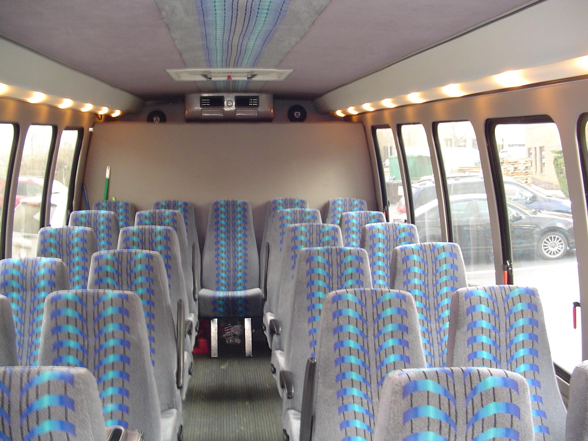 mini bus interior