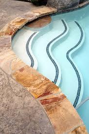 Giallo Peach Travertine Pool Coping