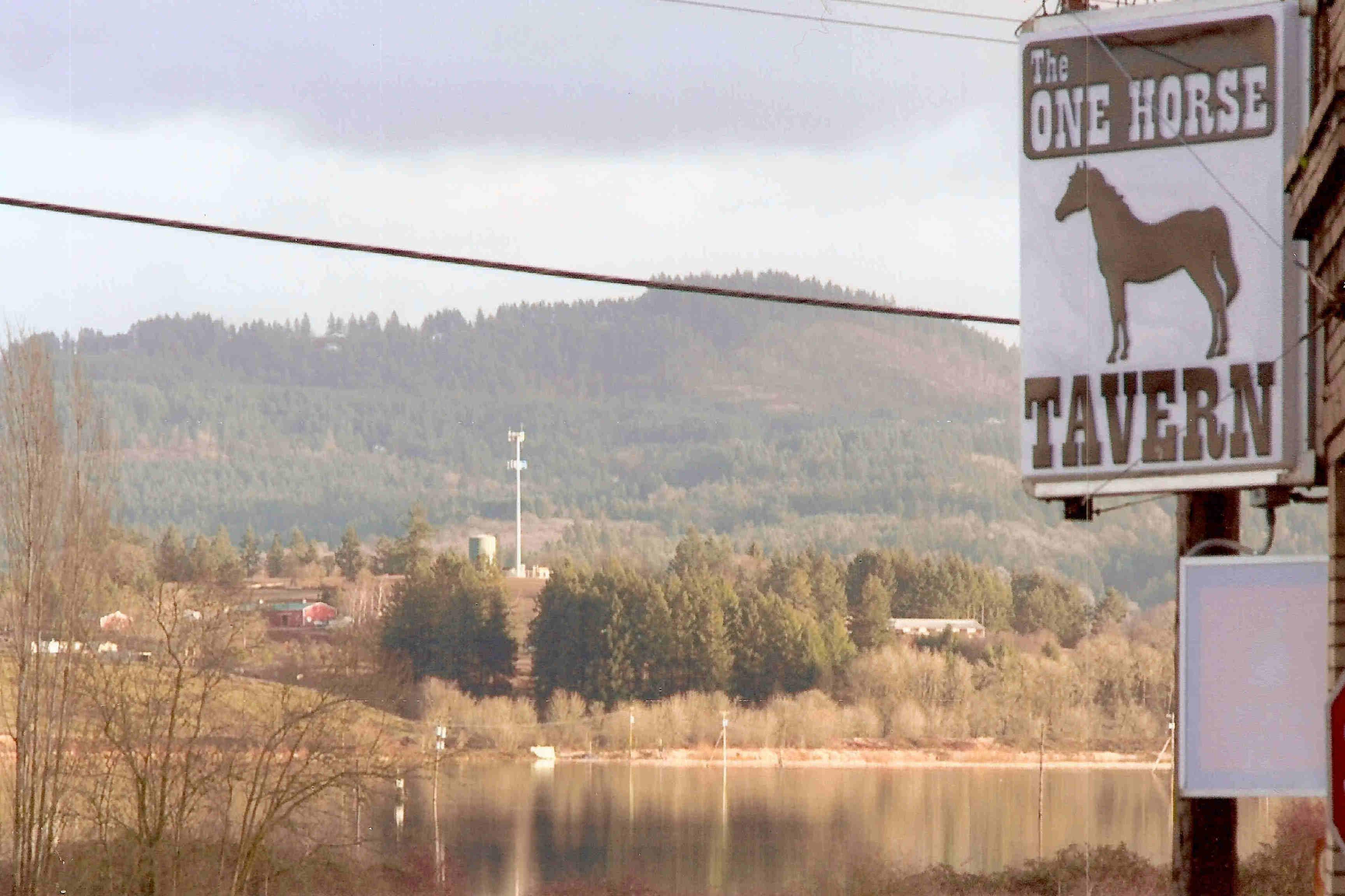 Looking out towards Lake Wapato