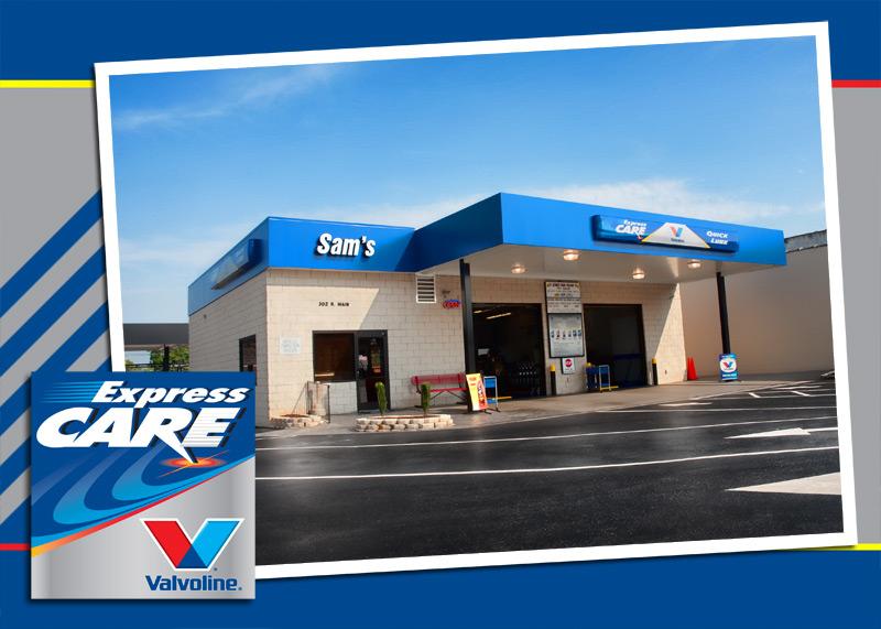 Sam's Valvoline Express Care Oil Change