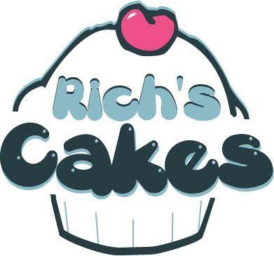 Rich's Cakes - Cake Decorator Logo Design