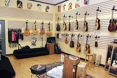 Guitar Room - Ukuleles, too!