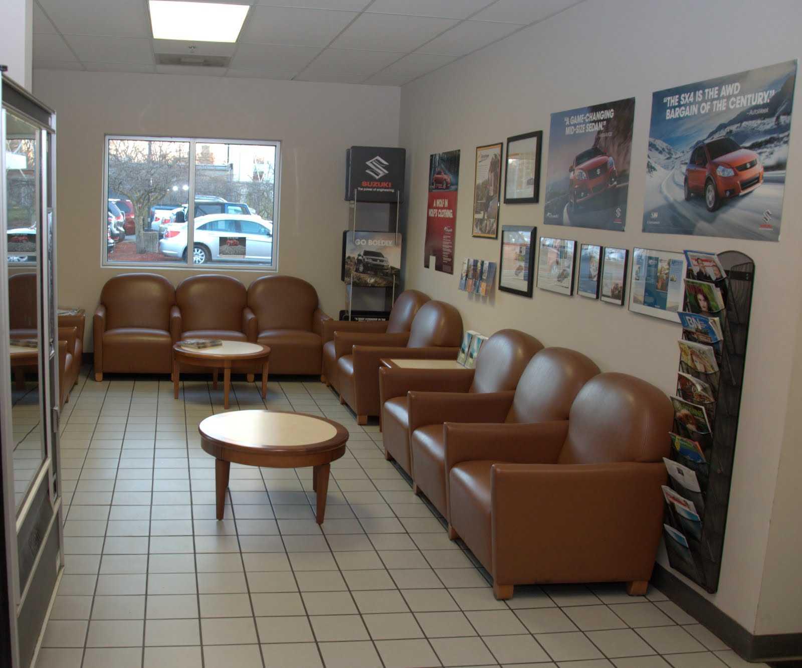 Service Waiting Area