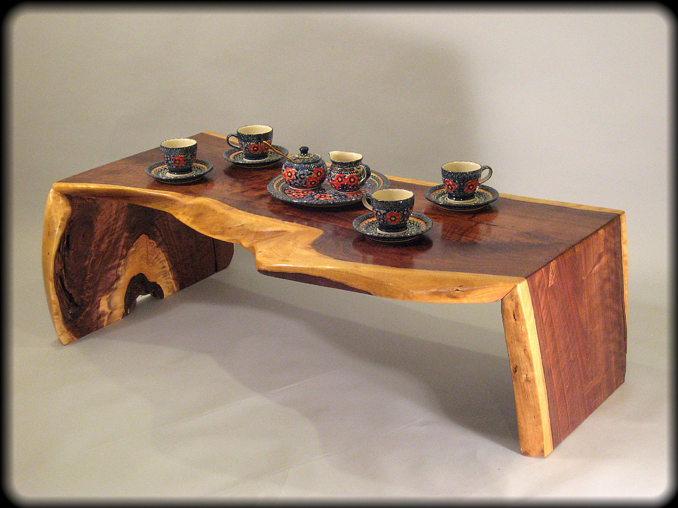 Live edge coffe table