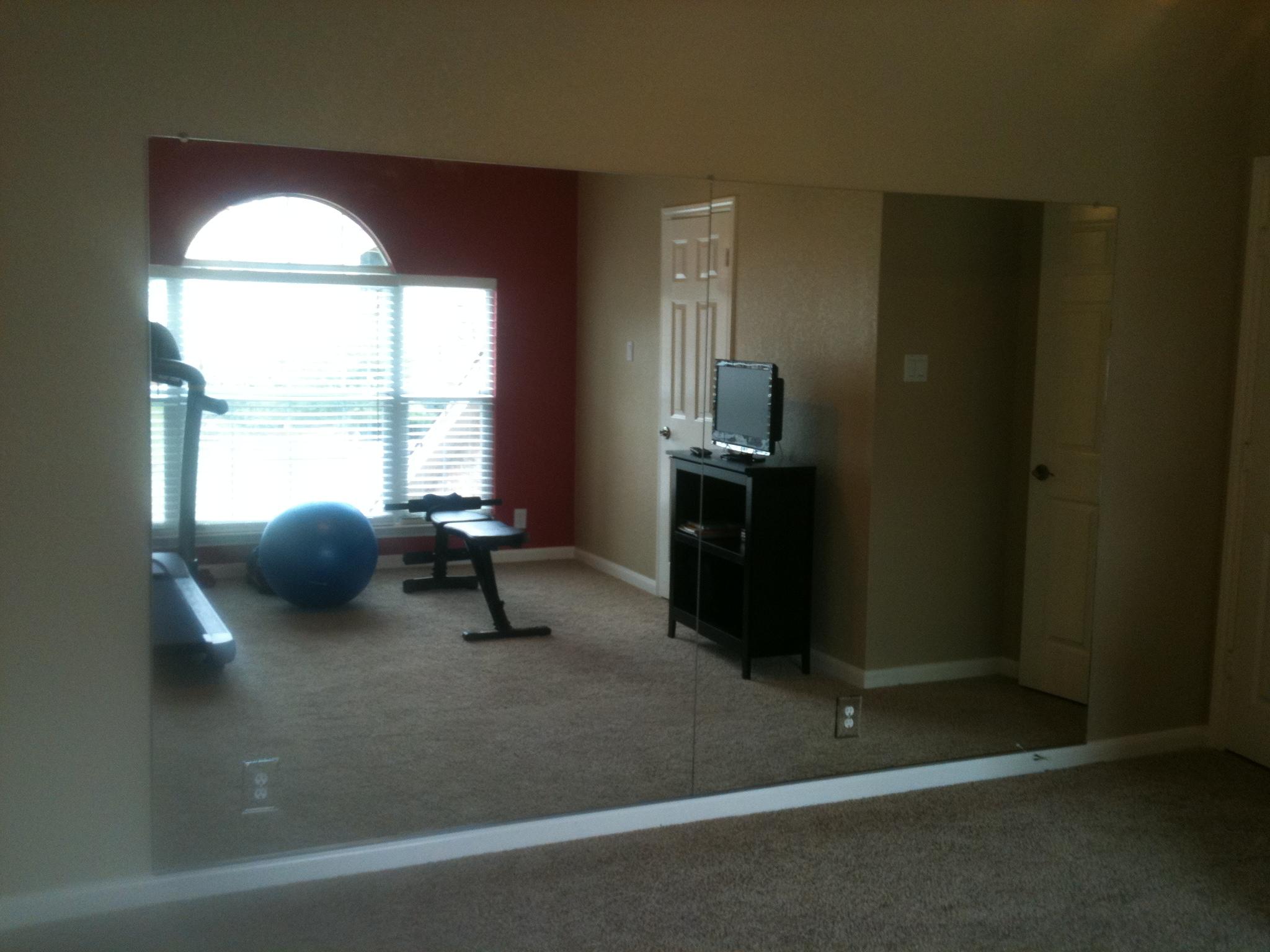 Mirror Wall For Work Out Room