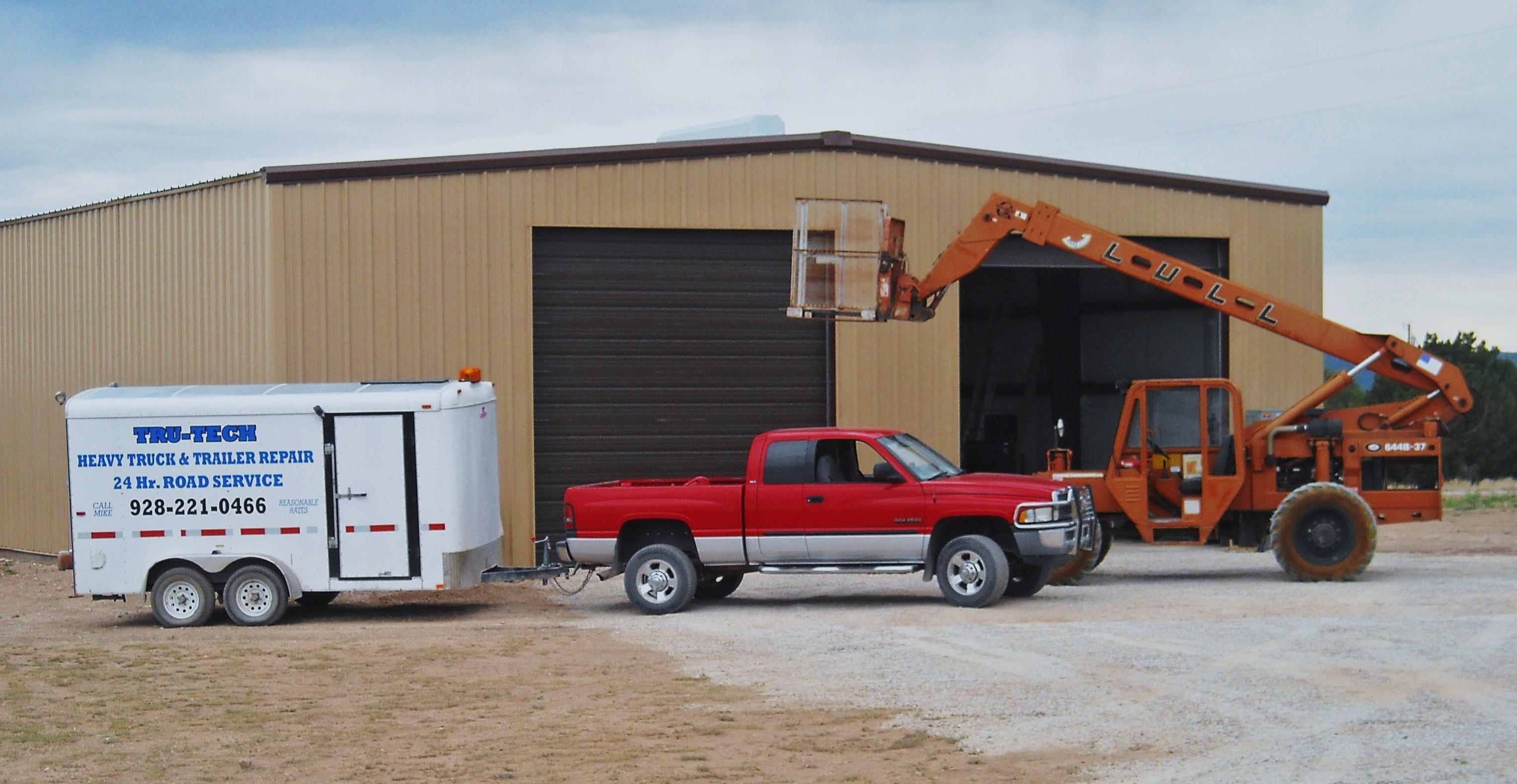 Large 4 bay new diesel repair facility