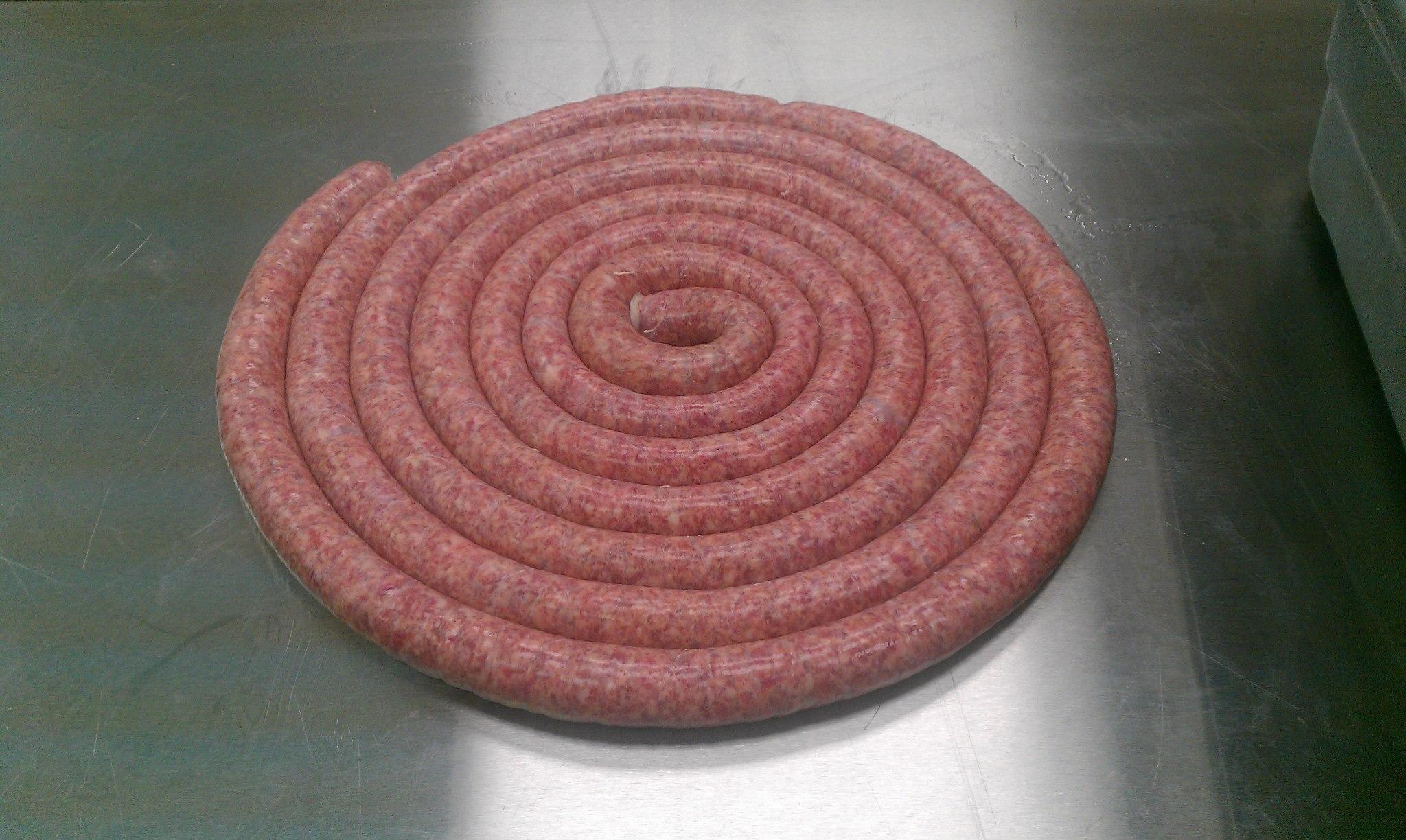 Sausage made in house!!