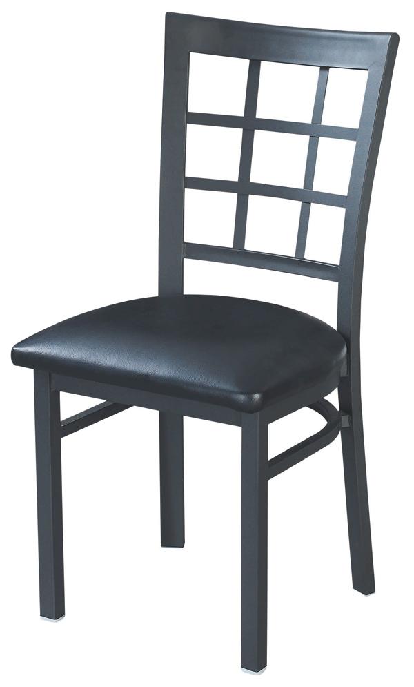 metal restaurant chair