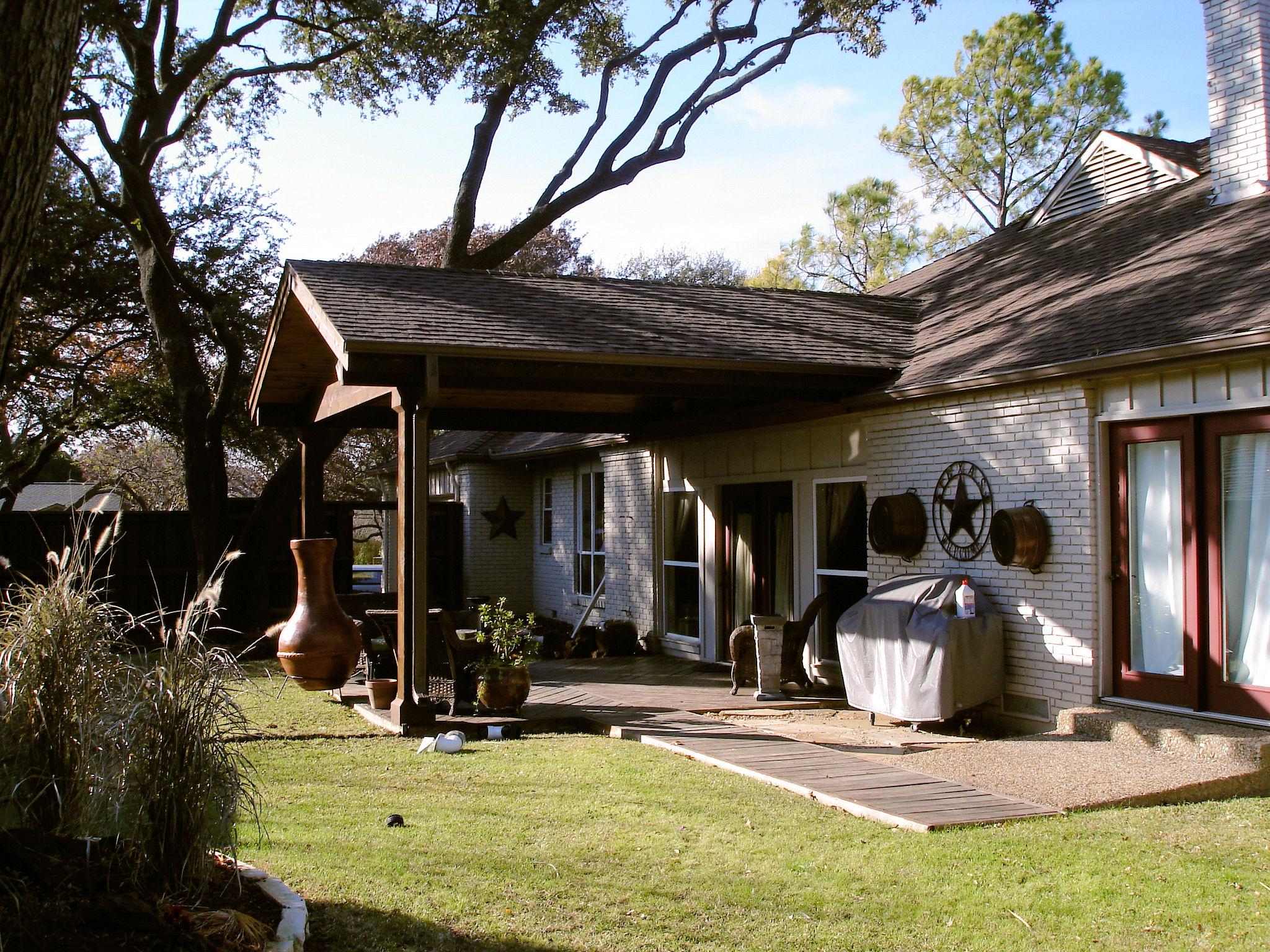 Open Gable Structure