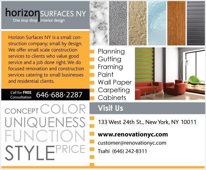 Horizon Surfaces NY