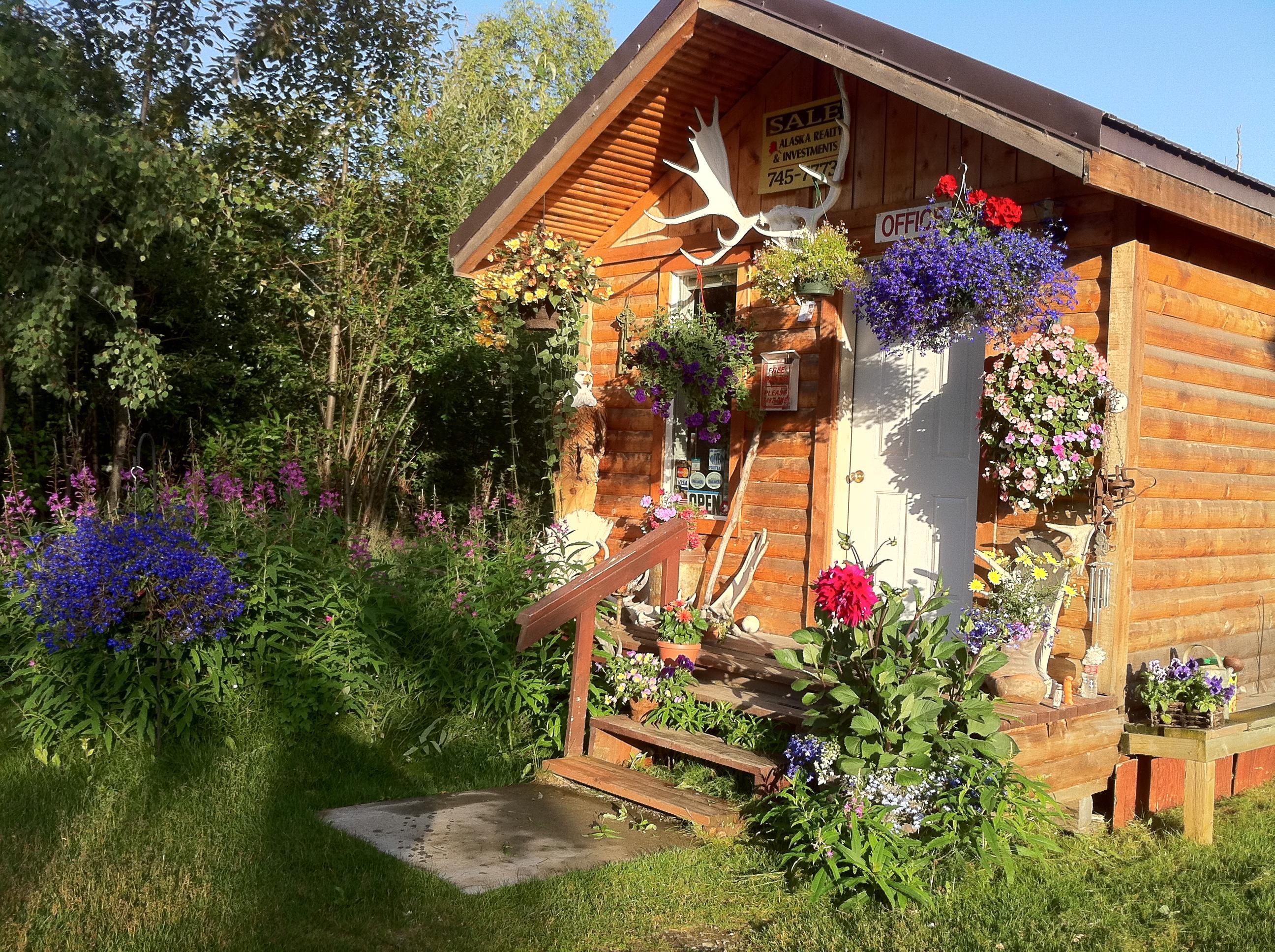 Alaska Creekside Cabins office