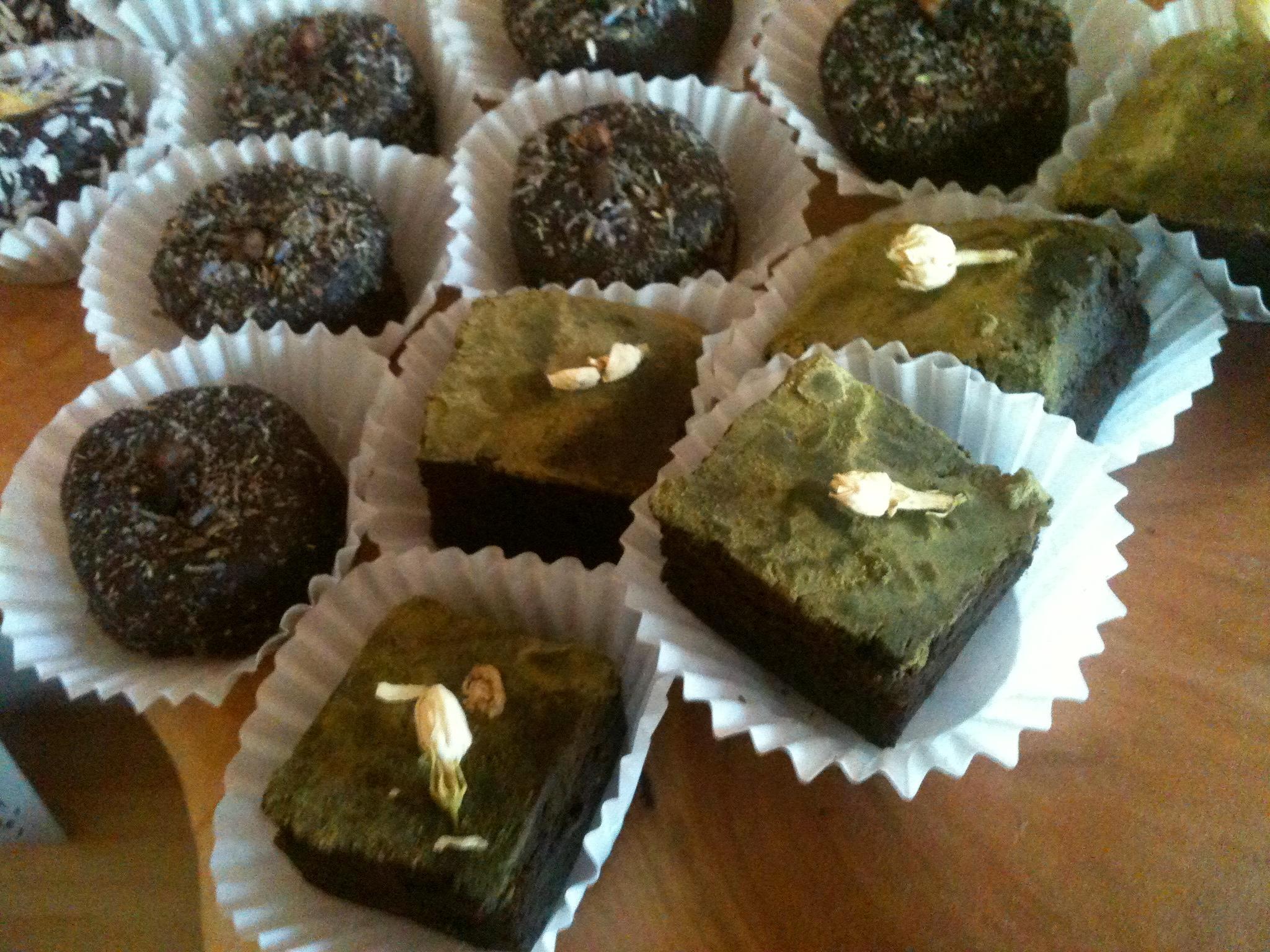 Matcha Raw Chocolates