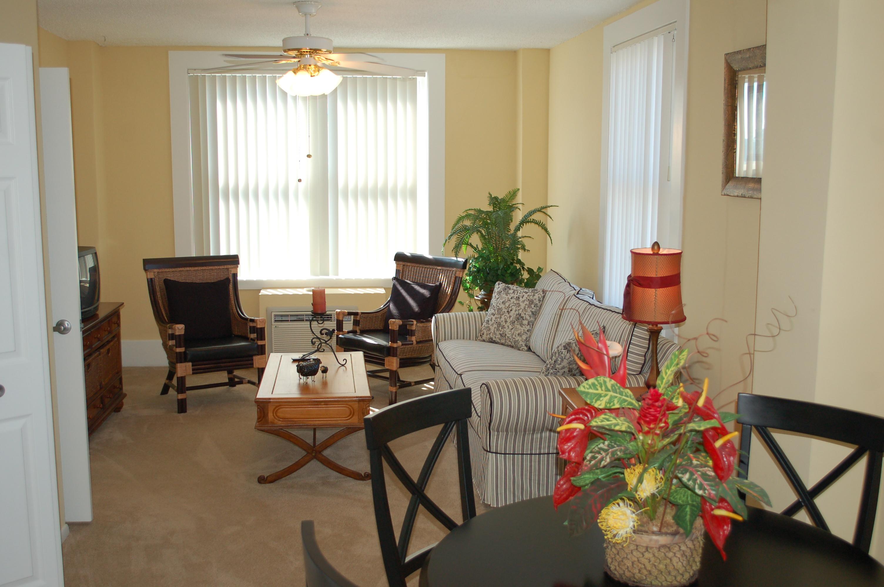 We offer 1 and 2 bedroom apartments.