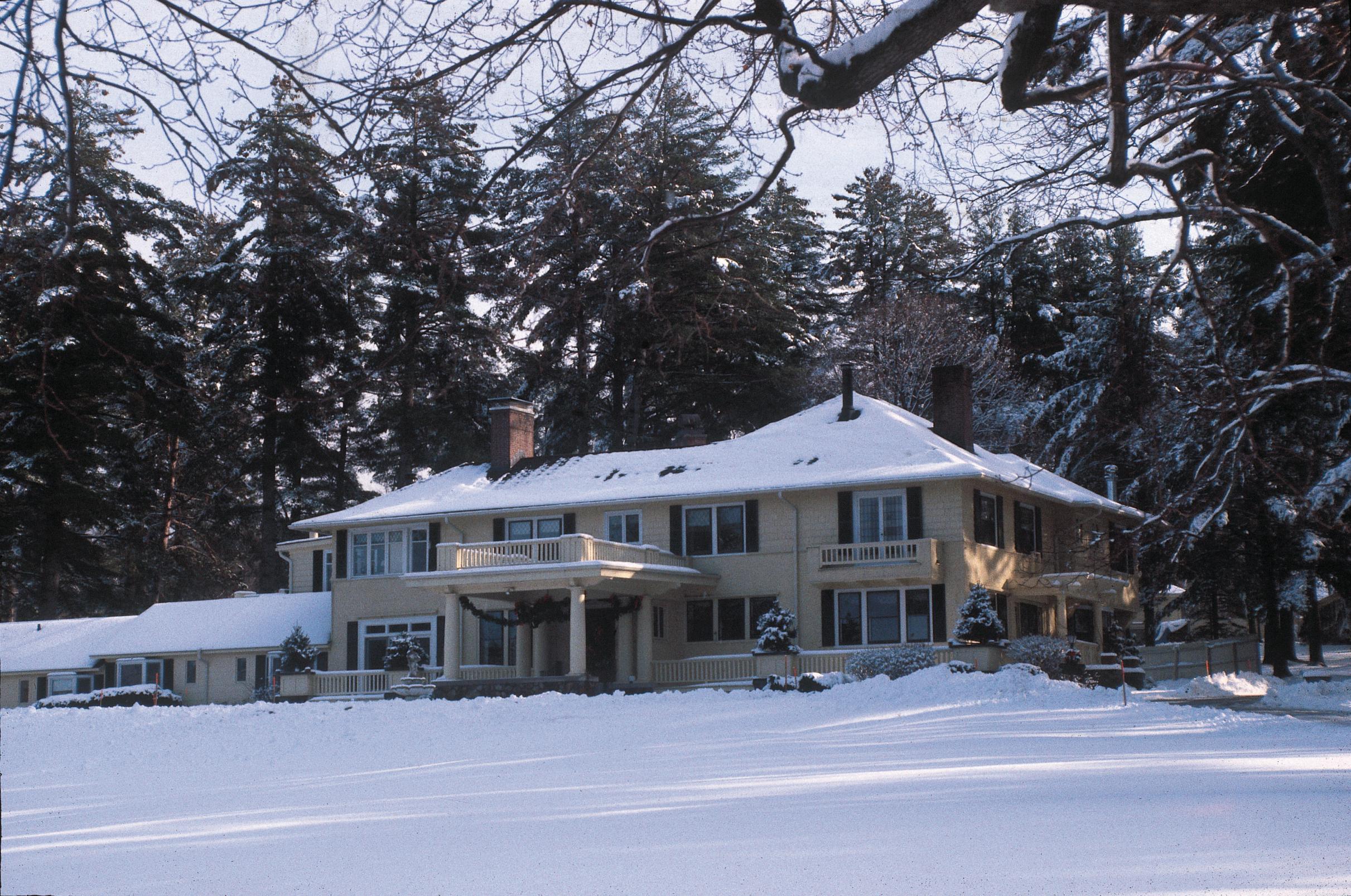 Winter at The Manor On Golden Pond