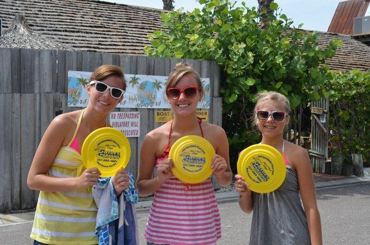 Happy faces back from parasailing with Gators Parasail at Johns Pass Village and Boardwalk in Madeira Beach