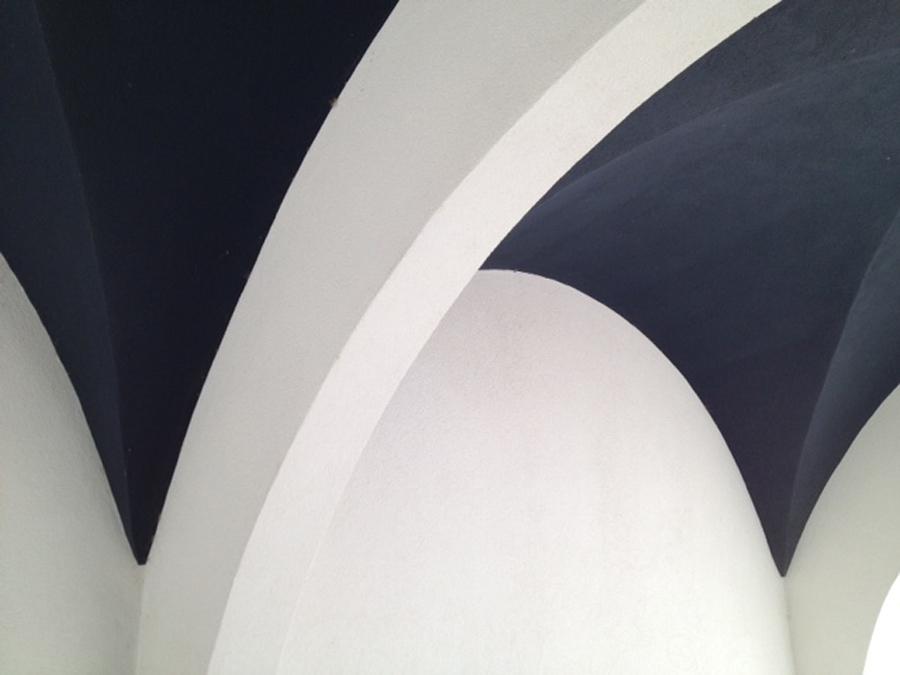 Stucco Vaulted Ceiling