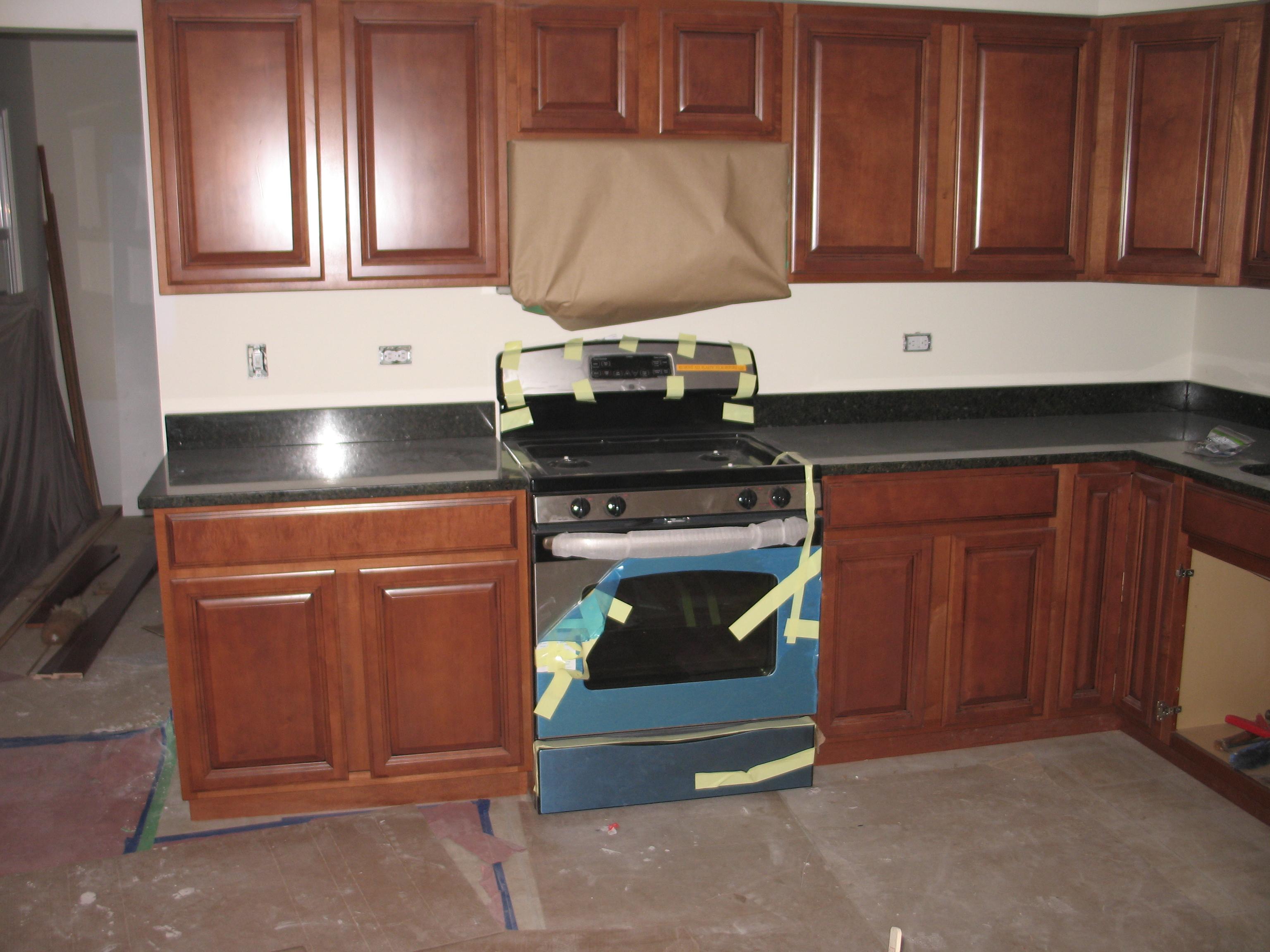 new cabinets