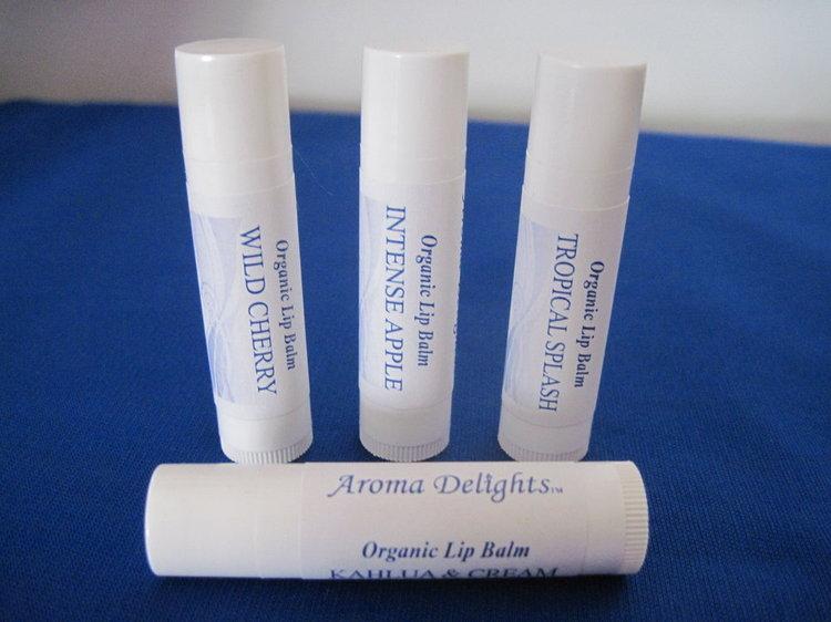 Organic lip balm