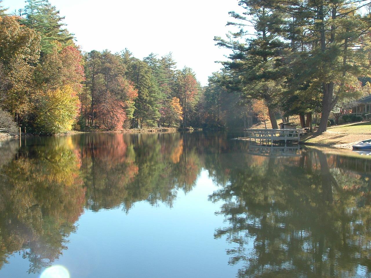 Afternoon view of the lake