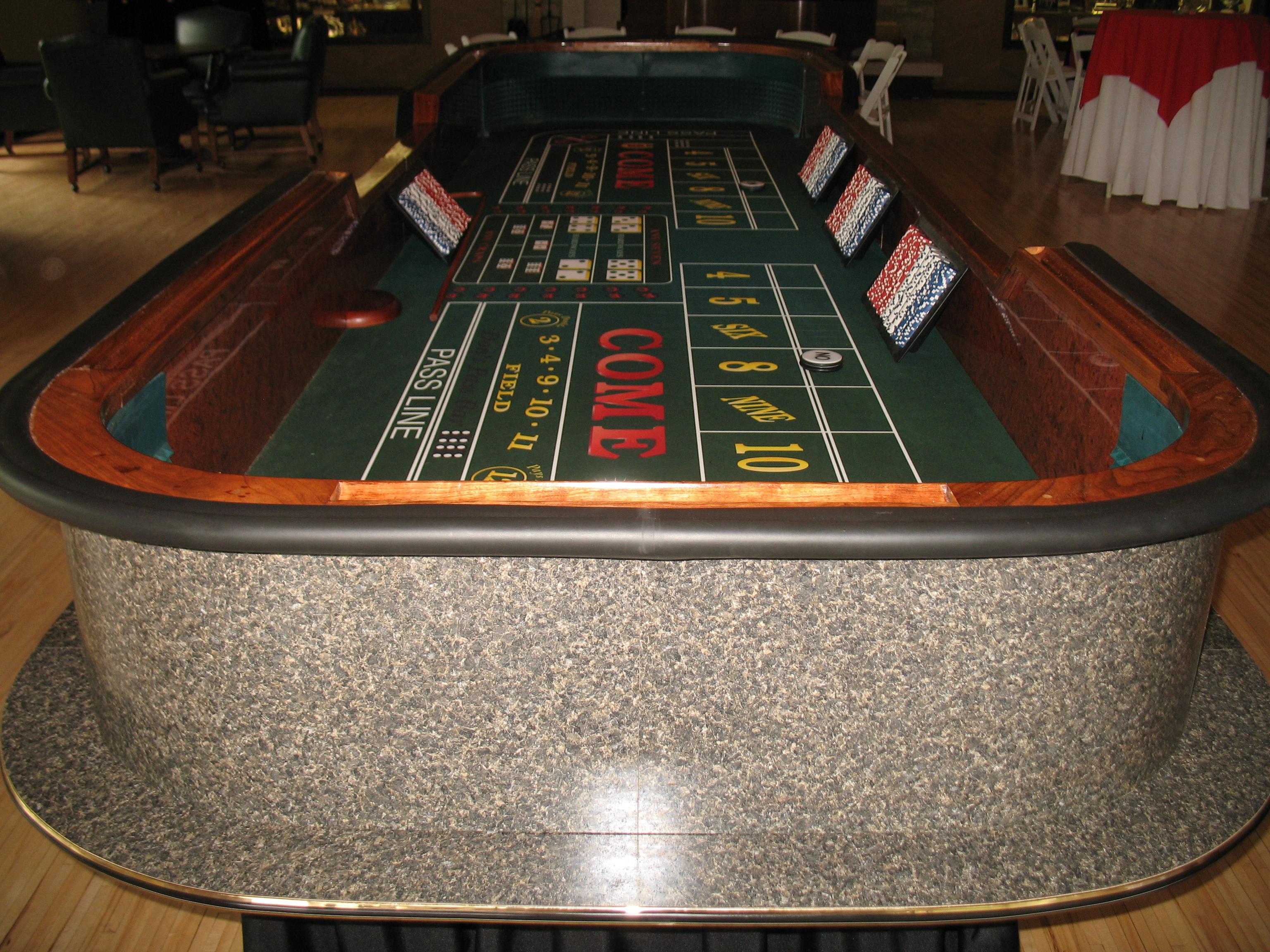 14ft Craps Table