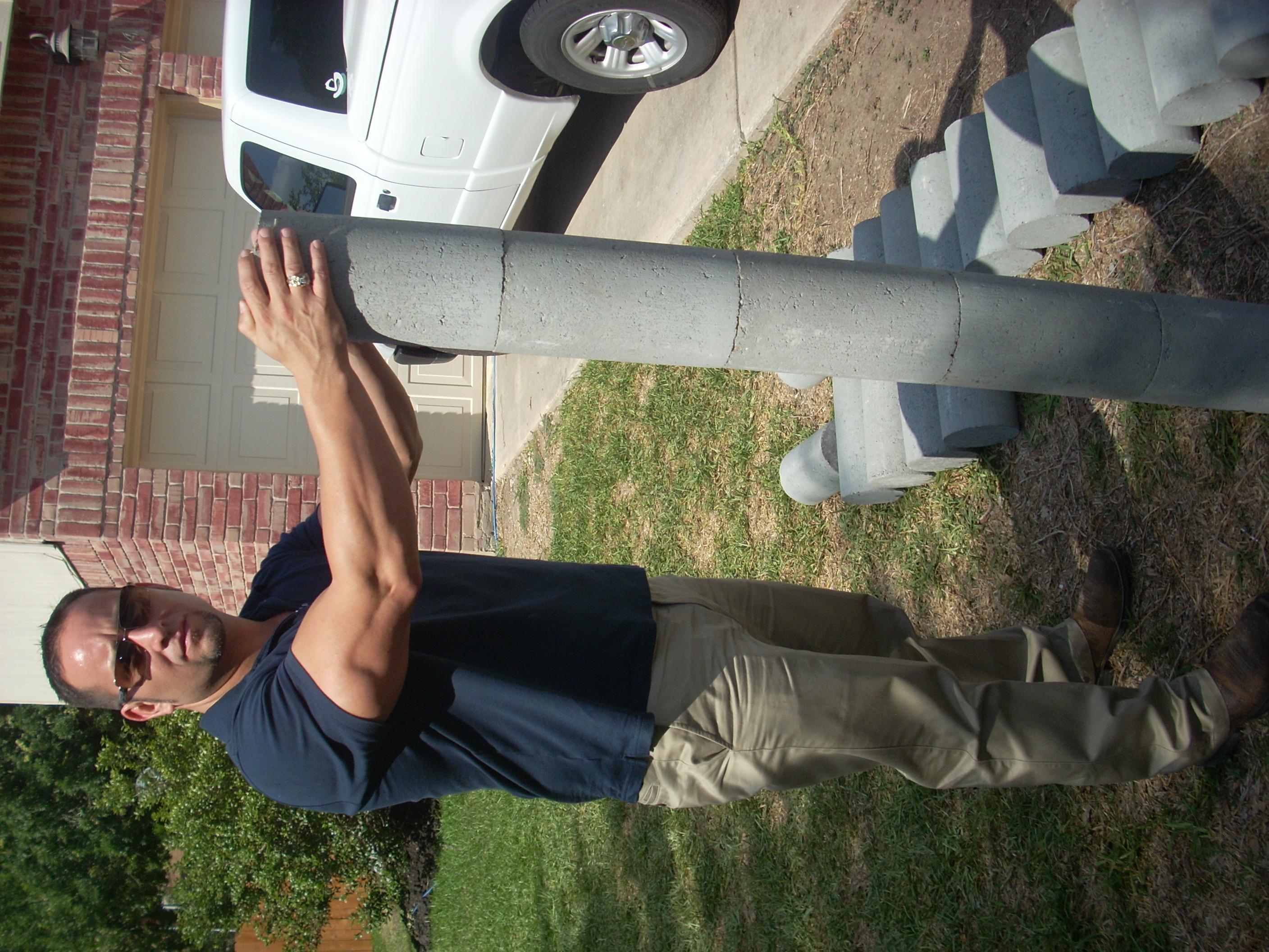 concrete piers for foundation raise