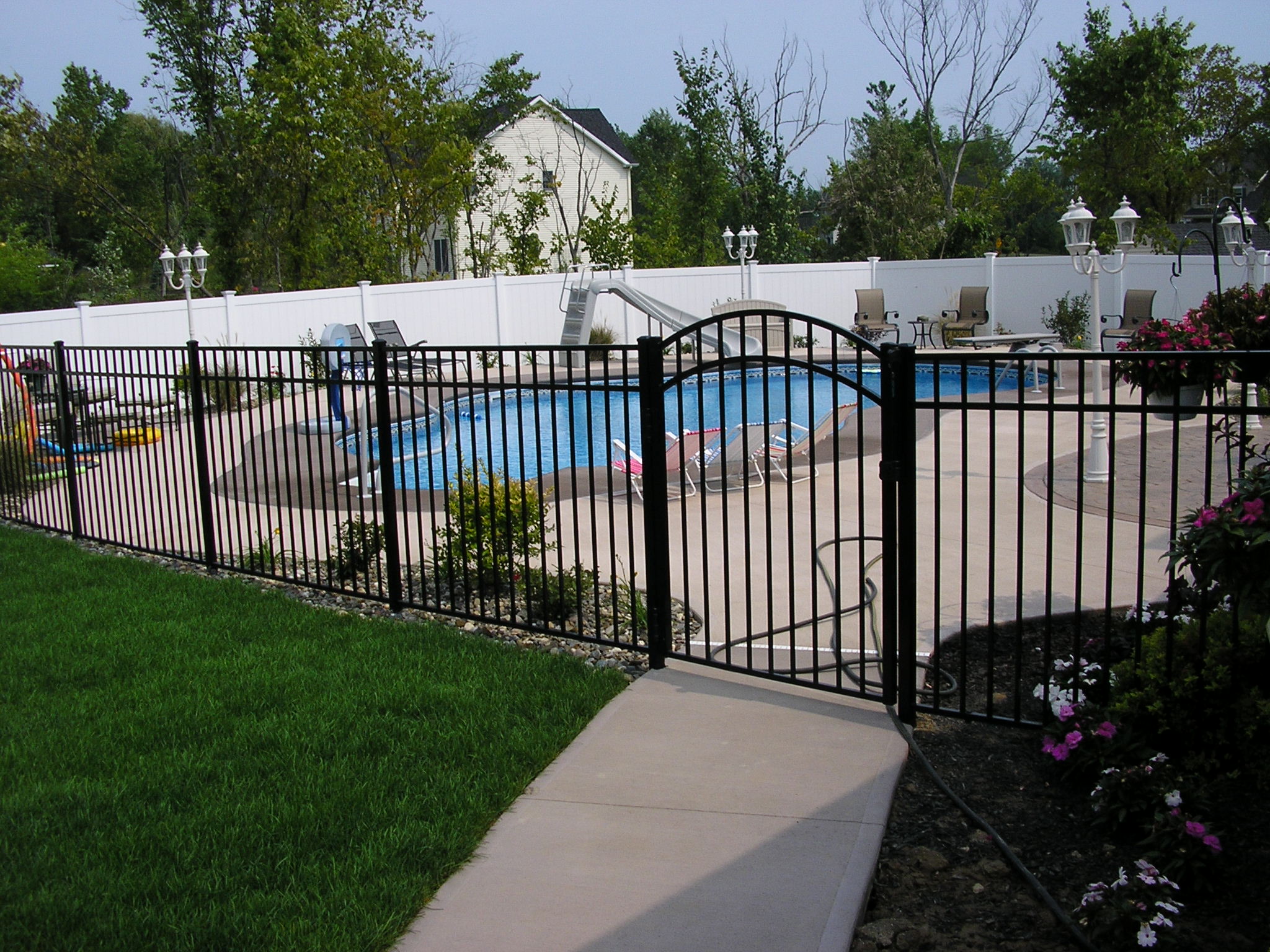 Ornamental Aluminum Fence