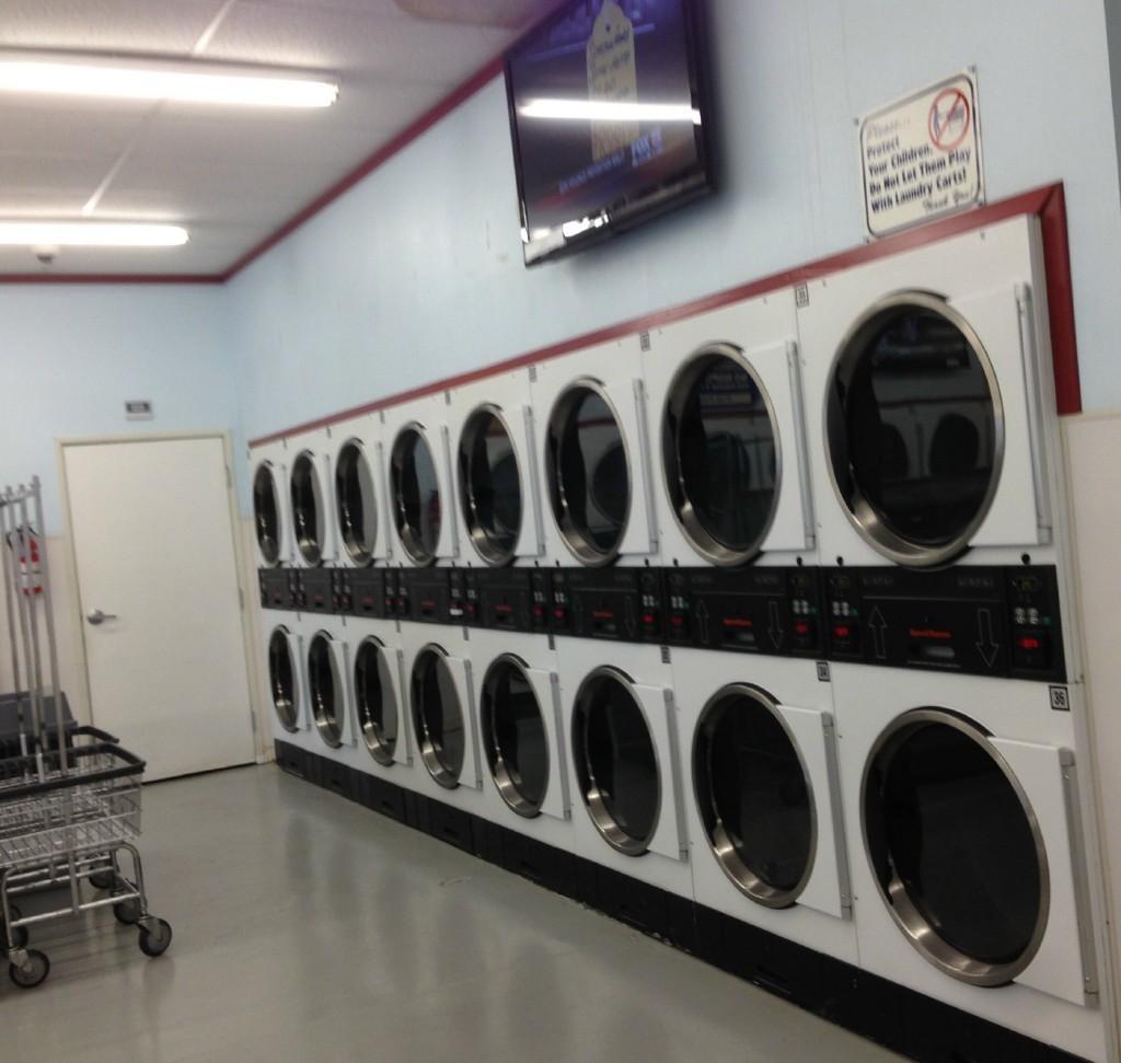 Lots of dryers so no waiting!