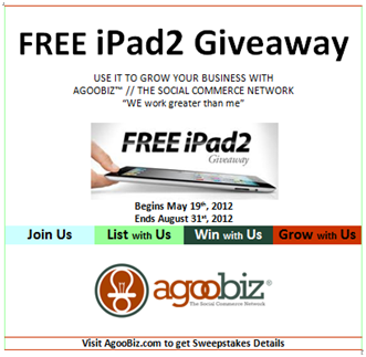 FREE iPad 2 Giveaway / Sweepstakes