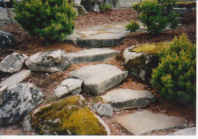 Stone Garden Steps