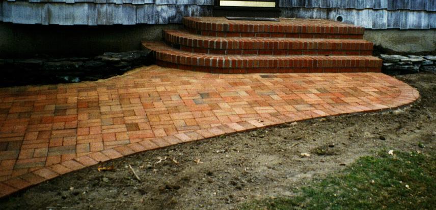 New Brick Steps & Walkway