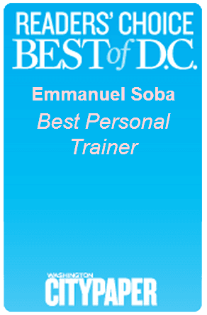 Best of Personal Trainer of DC 2013 Banner Emmanuel Soba