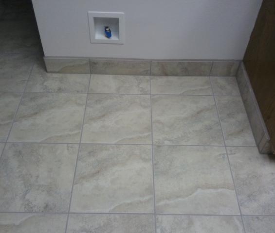 Tile Floor Finished