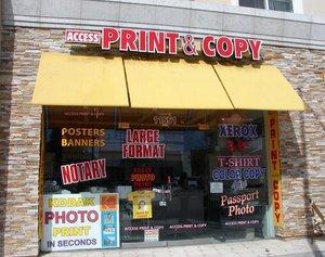 Access Print and Copy Los Angeles Location