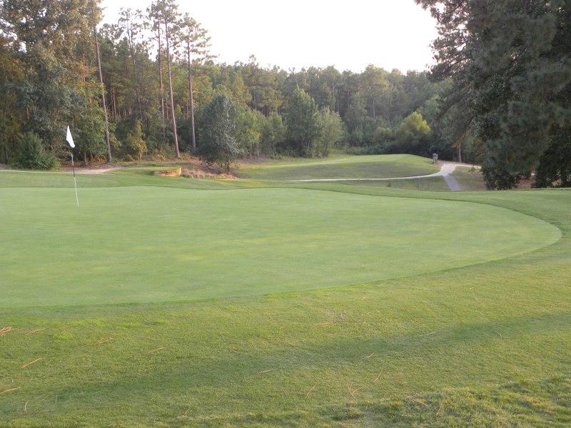 7th hole Southern Pines Golf Club