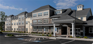 Front of Douglassville, PA Retirement Community