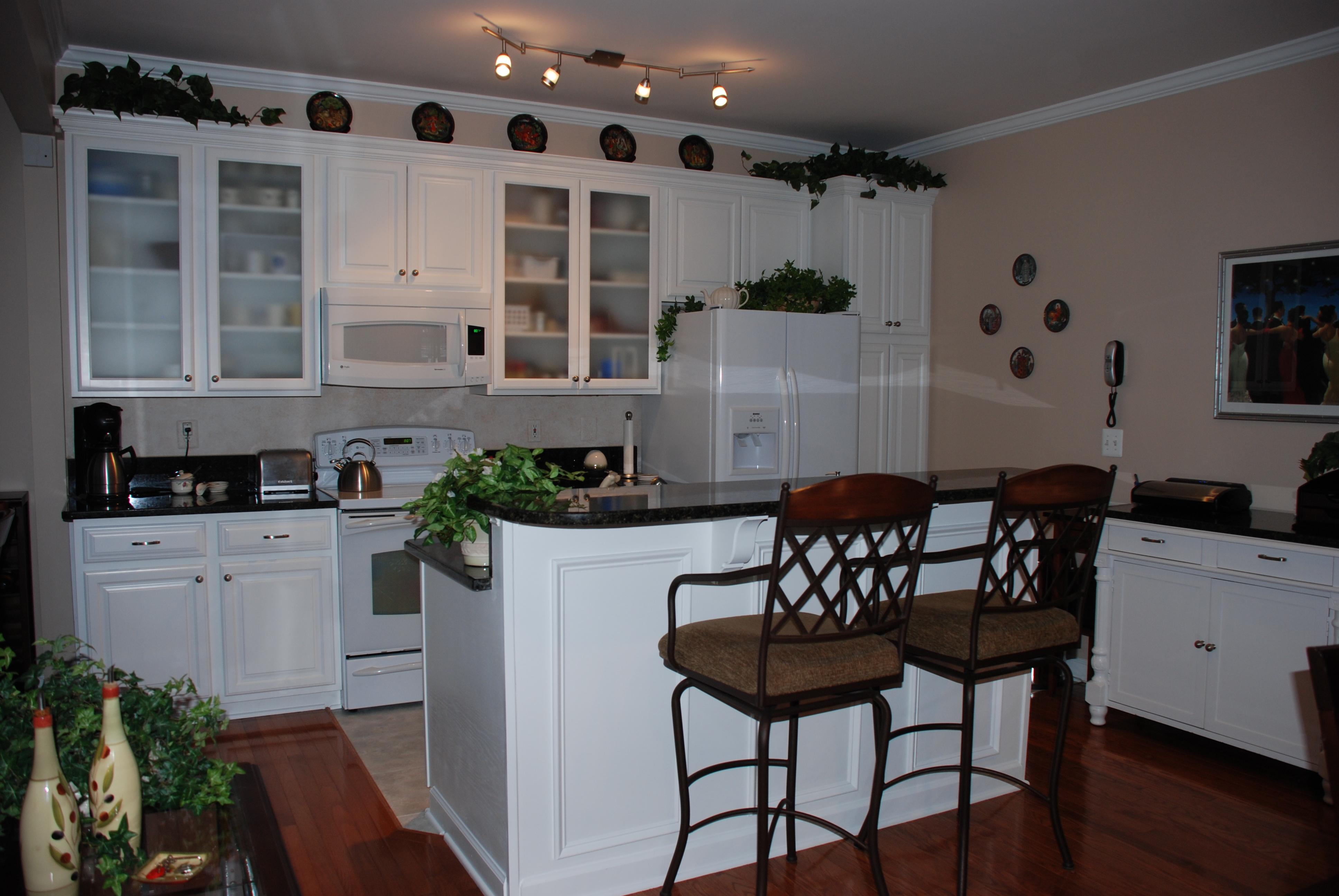 Kitchen Remodeling with cabinet refacing and new cabinets.