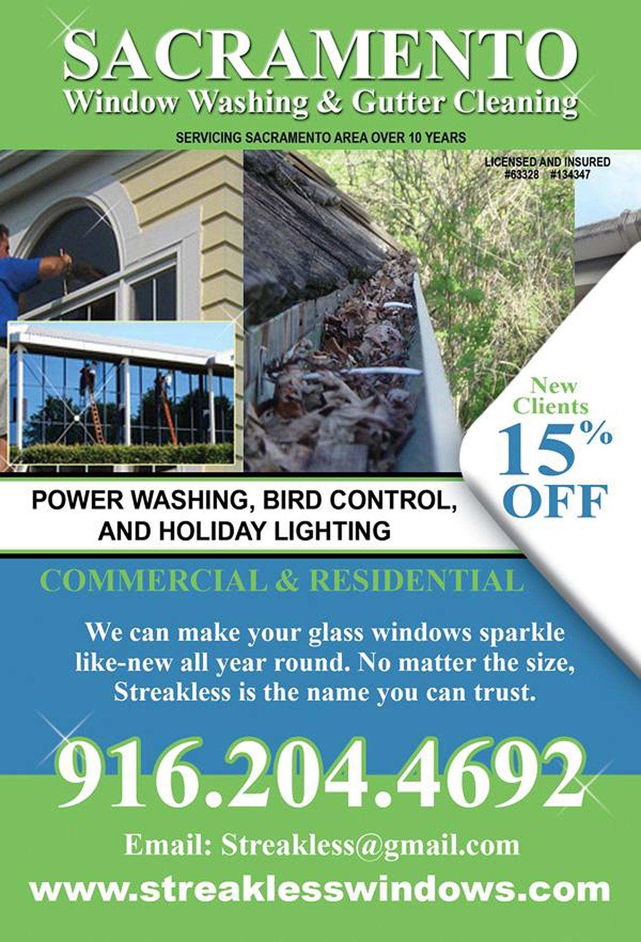 Sacramento Window Cleaning Services