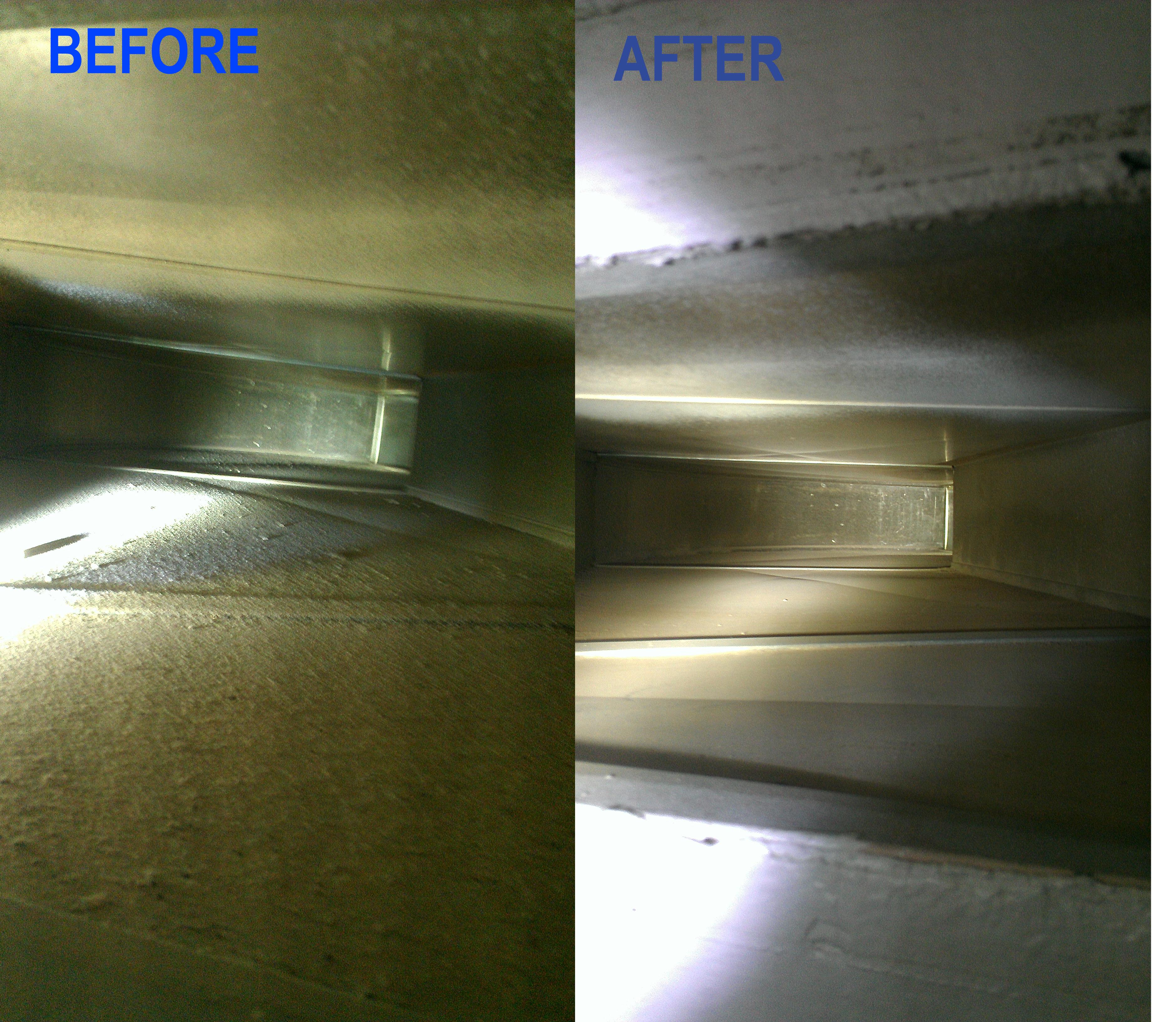 Before & After Air Duct Cleaning