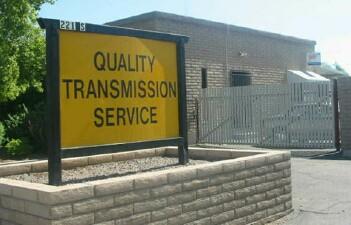 Welcome to Quality Transmission Service in Tempe on McClintock near Rio Salado Parkway.