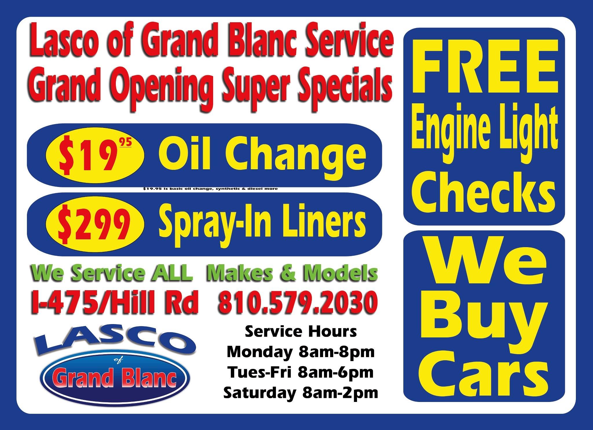 Service Specials