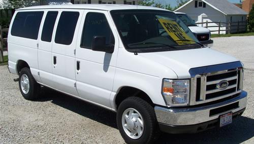 Up To 15 Passenger Van Rentals