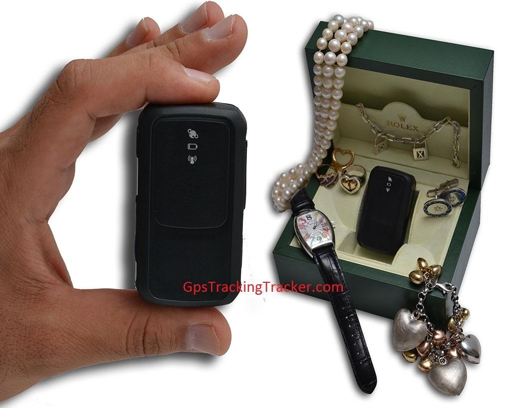 Jewelry Case With Micro Tracker to Protect Valuables