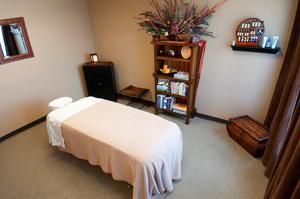 Massage and CranioSacral Treatment Room