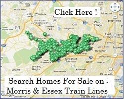 Homes for Sale on Morris/Essex Train Line into NYC