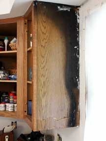 Burnt Kitchen Before