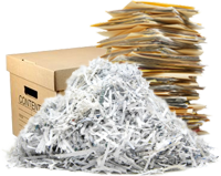 Shred your sensitive documents!