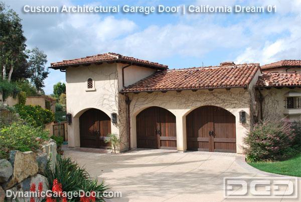 Custom Wood Garage Doors in Orange County